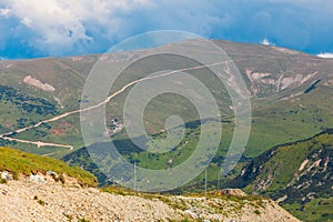 Parang Mountains in Carpatians, Romania