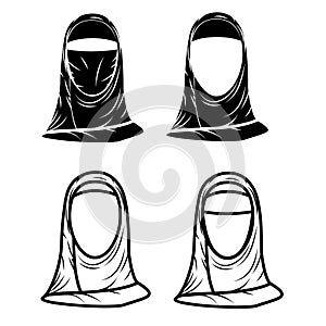Paranja. hijab photo