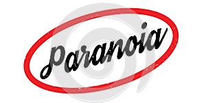 Paranoia rubber stamp