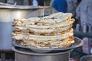 Parantha on stall