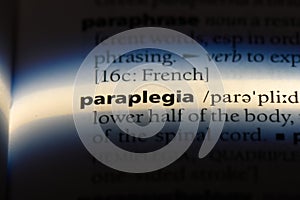 paraplegia