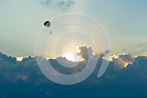Parasailer at Karon Beach