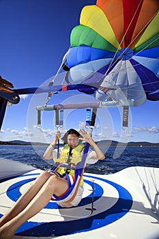 Parasailing