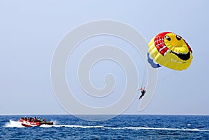 Parasailing photo