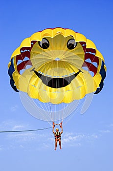 Parasailing photo