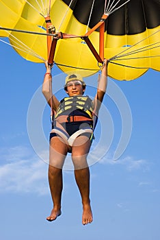 Parasailing photo