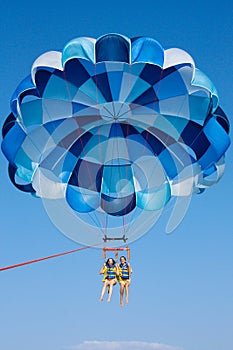 Parasailing in the Sky