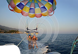Parasailing