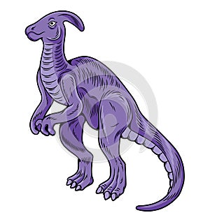Parasaurolophus big dangerous dino dinosaur