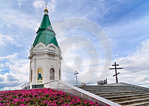 Paraskeva Pyatnitsa Chapel in Krasnoyarsk. Russia photo