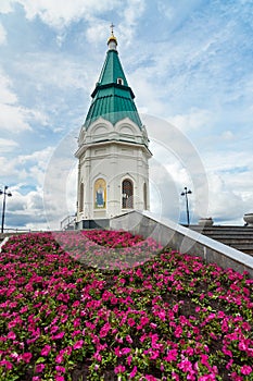 Paraskeva Pyatnitsa Chapel in Krasnoyarsk. Russia