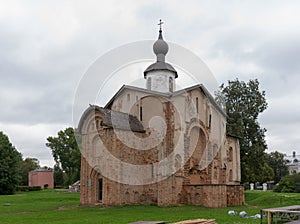 Paraskeva Pyatnitsa Church at Yaroslav Courtyard in Veliky Novgorod