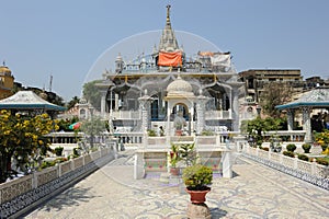 Parasnath Temple in Kolkata, India photo