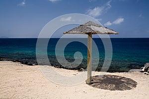 Parasol on the Beach