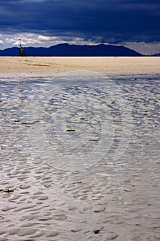 Parasol in the beach