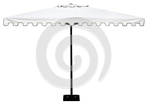 Parasol or umbrella isolated on white background