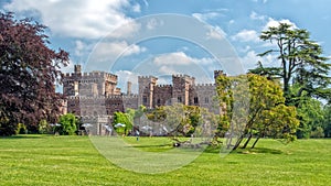 Parasols, Hampton Court Castle, Herefordshire, England.