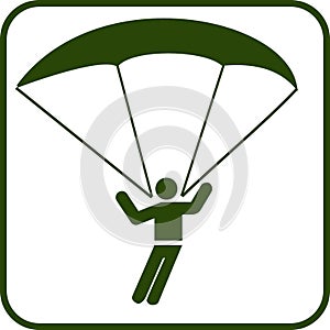 Paratrooper icon