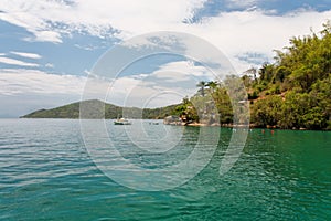 Paraty Bay and Boat Rio de Janeiro Brazil