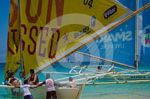 Paraw Sailing Boracay, Philippines