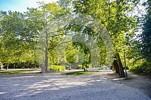 Parc de Bruxelles, Brussels city park, Belgium