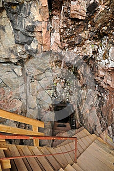 Parc de la Caverne Trou de la Fee in Desbiens