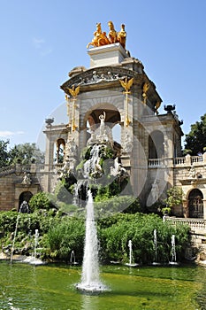 Parc de la Ciutadella, in Barcelona, Spain photo