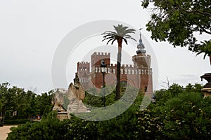 Parc de la Ciutadella Citadel Park in Barcelona, Spain photo