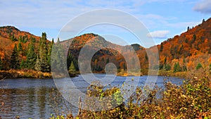 Parc de la Jacques-cartier national park in Quebec