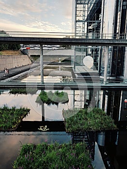 Parc de la Villette, modern park on the deconstruction periode