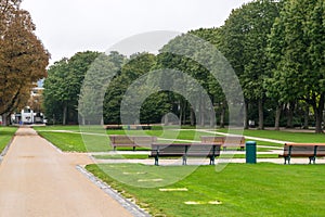 Parc du Cinquantenaire or Jubelpark in Brussels, Belgium