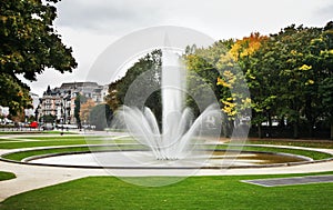 Parc du Cinquantenaire â€“ Jubelpark. Brussels. Belgium