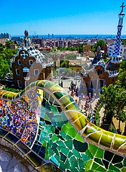 Parc Guell, Barcelona photo