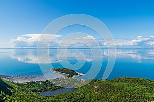 Parc national du bic from Pic-Champlain lookout (Canada, Quebec)