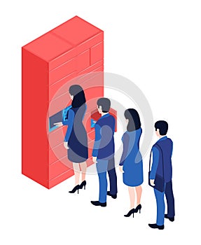 Parcel Terminal Queue Composition