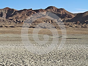 Parched desert landscape in Northern Nevada