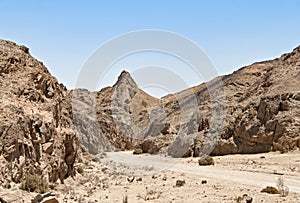 Parched Swakop River, Namibia