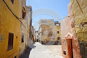 Colorful medina in El Jadida photo