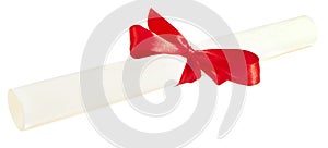 Parchment certificate