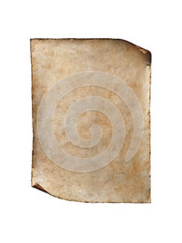 Parchment paper manuscript scroll background texture.