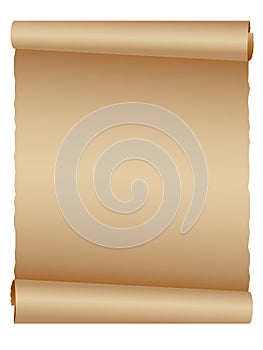 Parchment Scroll / EPS photo