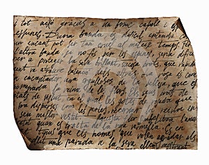 Parchment scroll old manuscript paper letter pattern