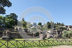 The Parco archeologico del Colosseo in Rome photo