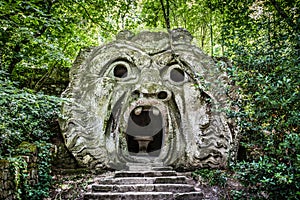 Parco dei Mostri (Park of the Monsters) in Bomarzo, Lazio, Italy