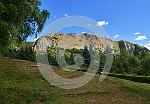 Parco dell`Orecchiella con vista sull`appennino tosco emiliano