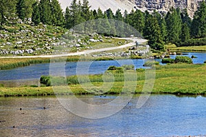 Parco naturale di Fanes close to Marebbe in Val PusteriaDolomiti, Italia