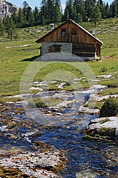 Parco naturale di Fanes close to Marebbe in Val PusteriaDolomiti, Italia