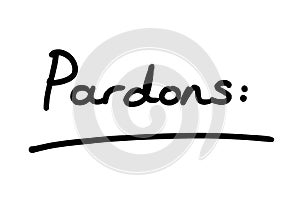 Pardons
