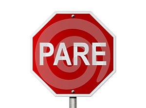 Pare Sign