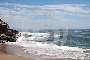 Parede, Portugal. Photo of the Atlantic ocean photo
